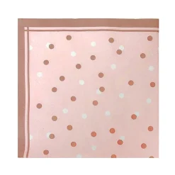 Serviette 33x33cm x20 rose g