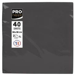Serviette 38x38 tex touch x40 no