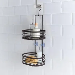Serviteur de douche noir