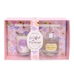 Set bougie parfumee et difuseur