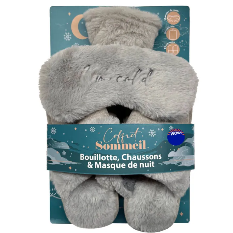 Set cocooning- bouillotte chauss