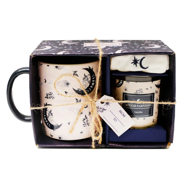 Set cocooning- mug bougie