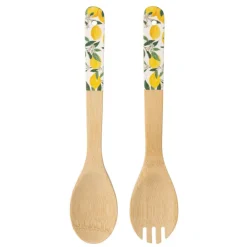 Set de couverts a salade bambou