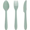 Set de couverts en plastique x12