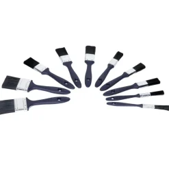 Set de 10 pinceaux plats
