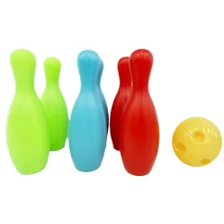 Set de 6 quilles et 1 balle
