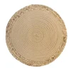 Set de table creme et naturel x2