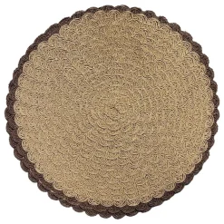 Set de table x2 beige avec cotte