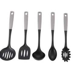 Set de 5 ustensiles avec support