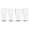 Set de 4 verres cottele haut