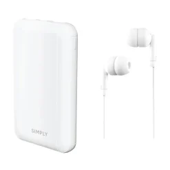 Set ecouteurs + batterie secours