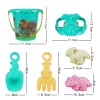 Set plage dino 6 pcs