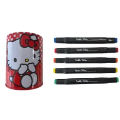 Set pot crayon et 5 marqueurs