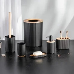 Set x6 accessoires salle de bain