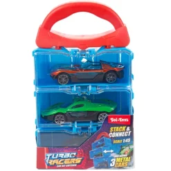 Set x3 voitures turbo racers 2as