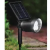 Spot solaire h40cm noir