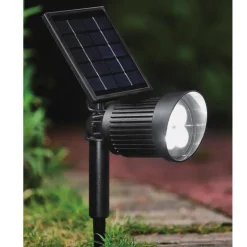 Spot solaire h40cm noir
