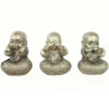 Statue bouddha col laiton 3ass