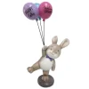 Statue lapin paques ballon