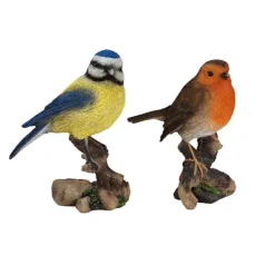 Statue oiseaux 2ass