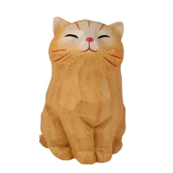 Statue renard/chat 17.5cm ass