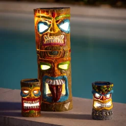 Statue solaire petit modele tiki
