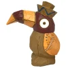 Statue solaire toucan tiki