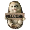 Statuette herisson welcome