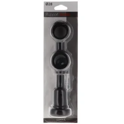 Support double x 1 d28 - noir ma