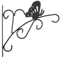 Support plante ext metal oiseau