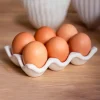 Support pour oeufs 14x9.3x3cm