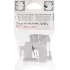 Support pvc clip reglable x2 - b