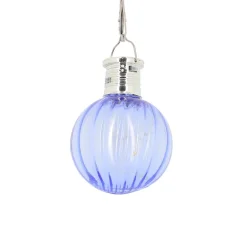 Suspension boule pastel a led