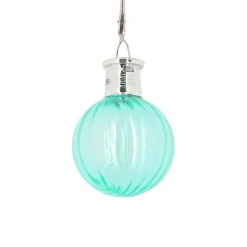 Suspension boule pastel a led