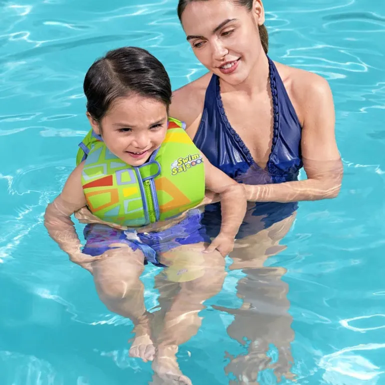 Swim safe aquastar fabric swim v