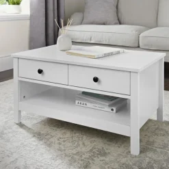 Table basse 2 tiroirs