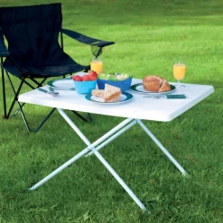 Table de camping piable