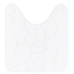 Tapis contour blanc