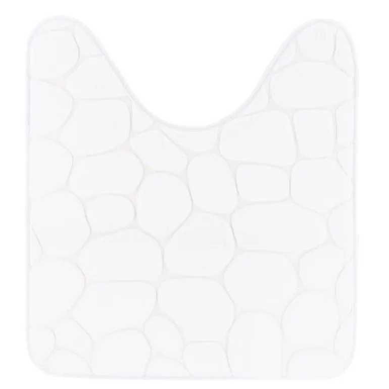 Tapis contour blanc