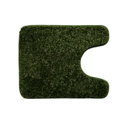 Tapis contour teddy fleece vert