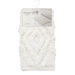 Tapis de bain skandi creme