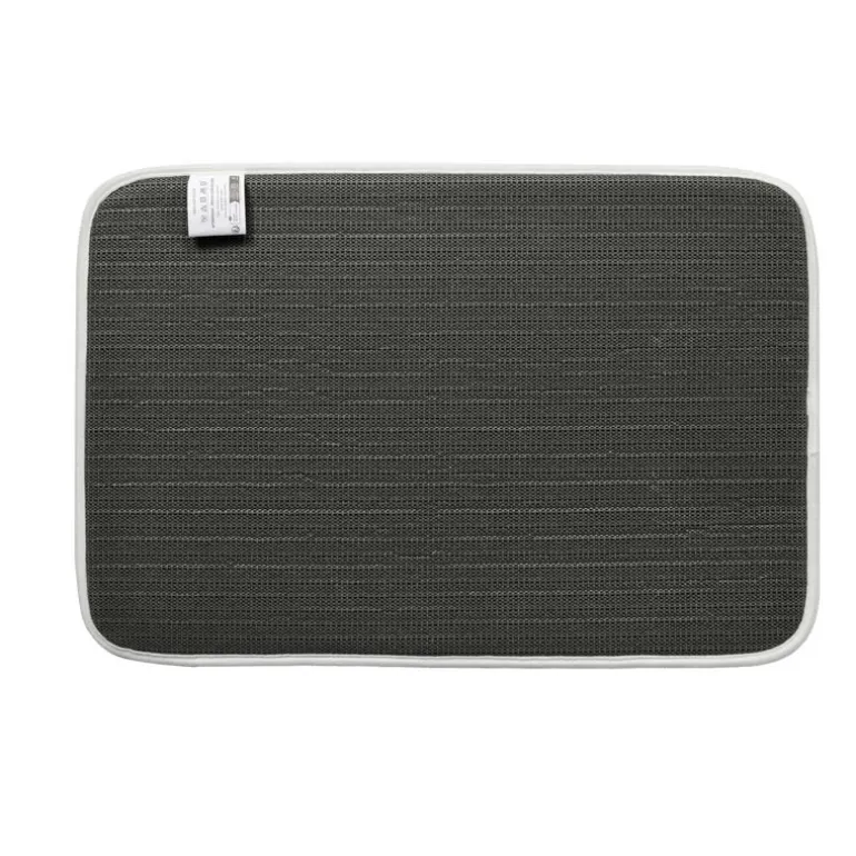 Tapis de bain soft touch blanc