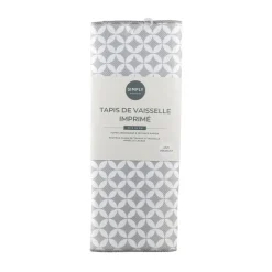 Tapis de vaisselle imprime