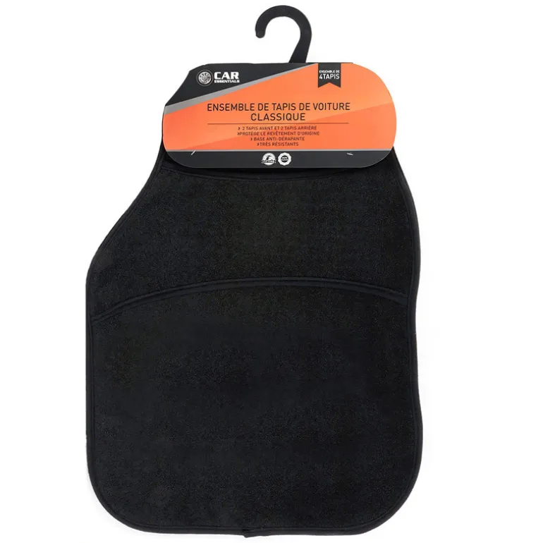 4 tapis de voiture classique