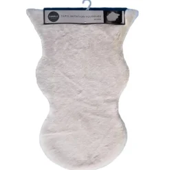 Tapis forme peau de mouton