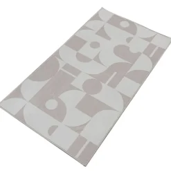 Tapis geo creme 60x110cm