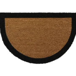 Tapis imp demi lune 40x60cm noir