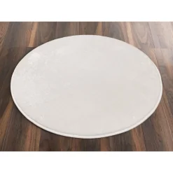 Tapis microplush d90 blanc