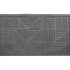 Tapis triangle 43x75cm - gris