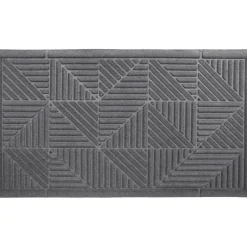 Tapis triangle 43x75cm - gris